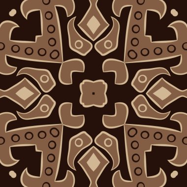 sanatsal soyut dikişsiz desen, vektör illüstrasyon