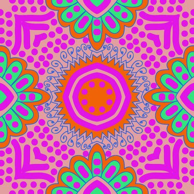 Soyut basit fraktalların kusursuz deseni