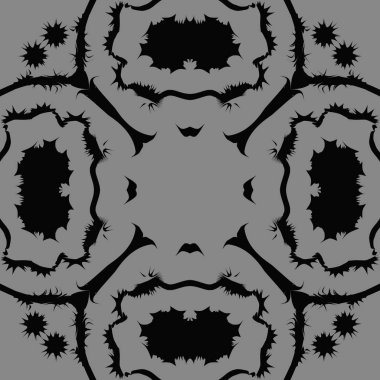 dairesel soyut şekiller deseni, vektör arka plan 