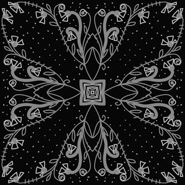 Soyut basit fraktalların kusursuz deseni