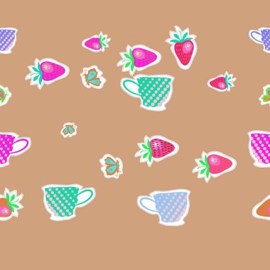 Soyut basit arkaplanın kusursuz deseni