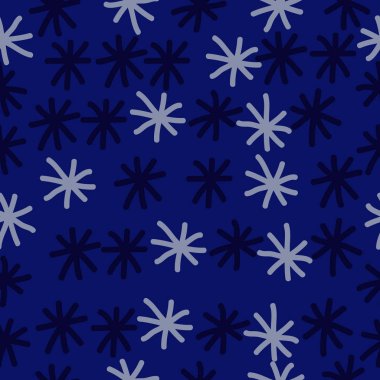 yıldız yıldızile kesintisiz vektör deseni 