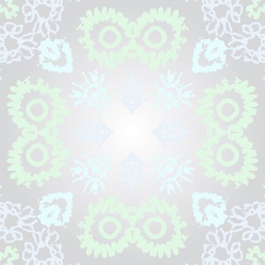 sanatsal soyut dikişsiz desen, vektör illüstrasyon