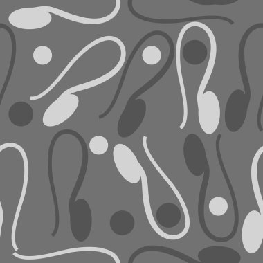 sanatsal soyut dikişsiz desen, vektör illüstrasyon