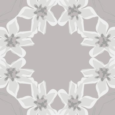 Soyut basit fraktalların kusursuz deseni