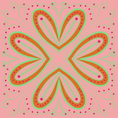 yaratıcı çiçek arka plan, vektör illüstrasyon 