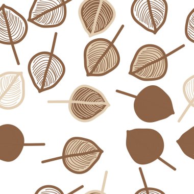 Arka planda kesintisiz ağaç yaprağı kümesi