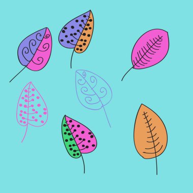 Arka planda kesintisiz ağaç yaprağı kümesi