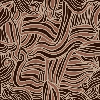 Kesintisiz soyut desen, vektör arka plan