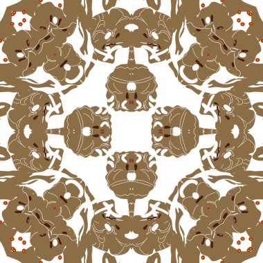 Soyut basit fraktalların kusursuz deseni