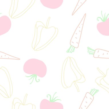 sanatsal soyut dikişsiz desen, vektör illüstrasyon