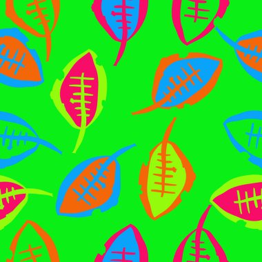 Arka planda kesintisiz ağaç yaprağı kümesi