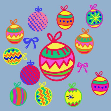 Basit Noel arka plan Dikişsiz desen 