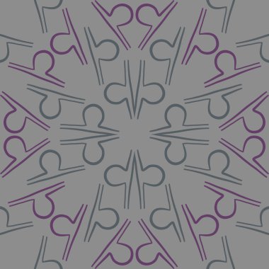 Kesintisiz soyut desen, vektör arka plan