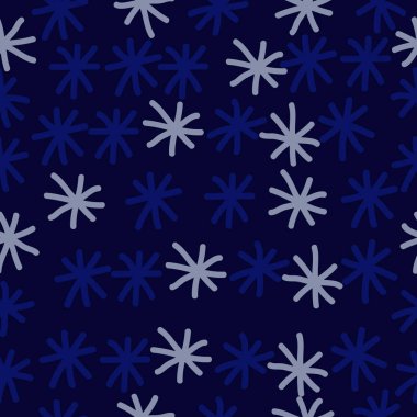 yıldız yıldızile kesintisiz vektör deseni 