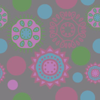 Kesintisiz soyut desen, vektör arka plan