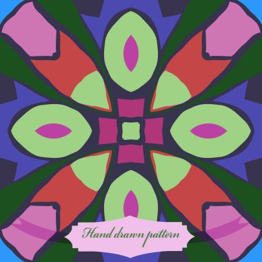 Kesintisiz soyut desen, vektör arka plan