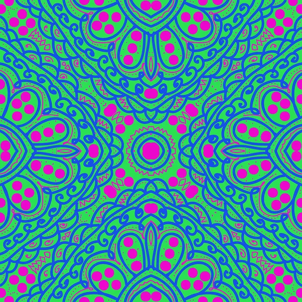 Patrón Sin Costura Fondo Floral Simple Abstracto — Vector de stock