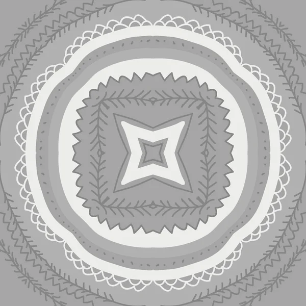 Decorativo Ornamento Círculo Fondo — Vector de stock