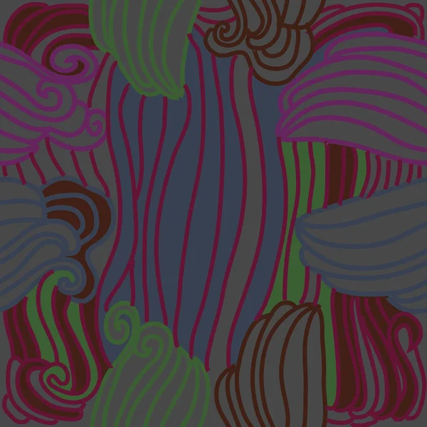 Künstlerische Abstrakte Nahtlose Muster Vektorillustration — Stockvektor