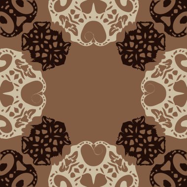 Kesintisiz soyut desen, vektör arka plan