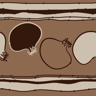 renkli nar meyve dikişsiz desen