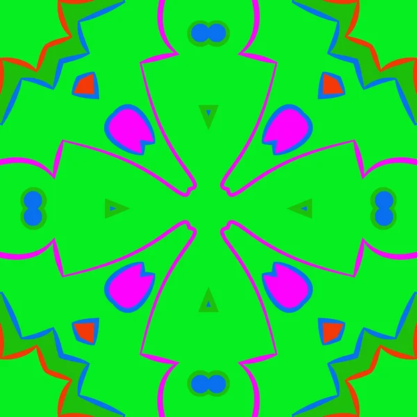 Abstrakt Färgad Cirkulär Bakgrund Kopiera Utrymme — Stock vektor
