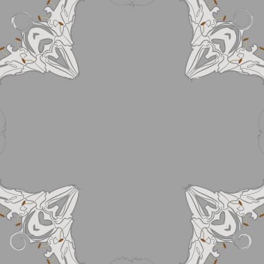 Soyut basit fraktalların kusursuz deseni