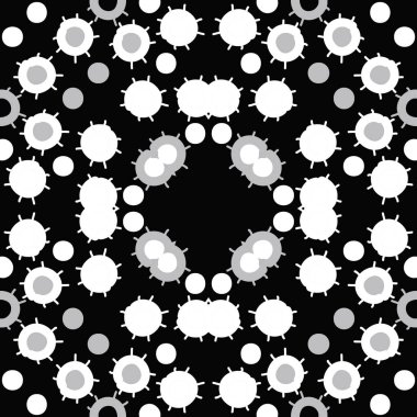 soyut dekoratif dairesel arka plan, kopyalama alanı 