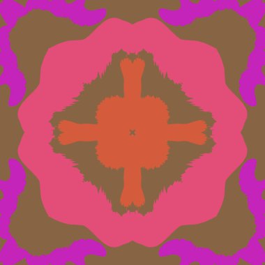 Kesintisiz soyut desen, vektör arka plan