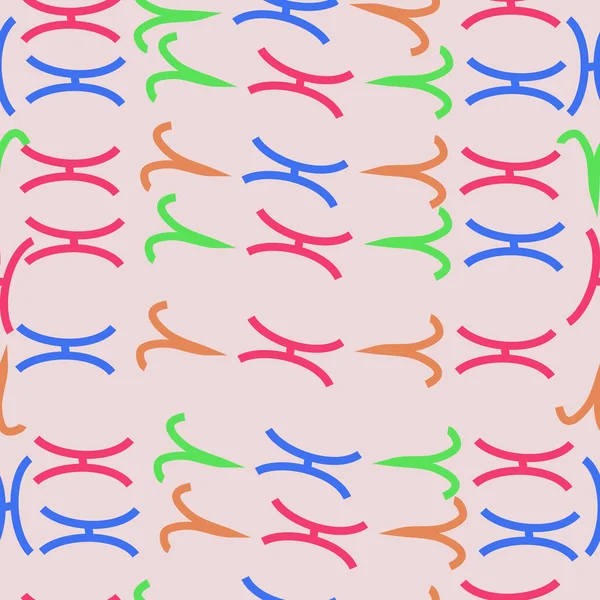 Безшовний Візерунок Знаків Зодіаку Овна Риби Векторні Ілюстрації — стоковий вектор