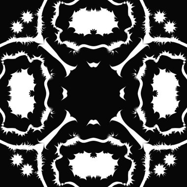 dairesel soyut şekiller deseni, vektör arka plan 