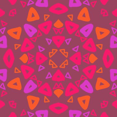 Soyut basit fraktalların kusursuz deseni