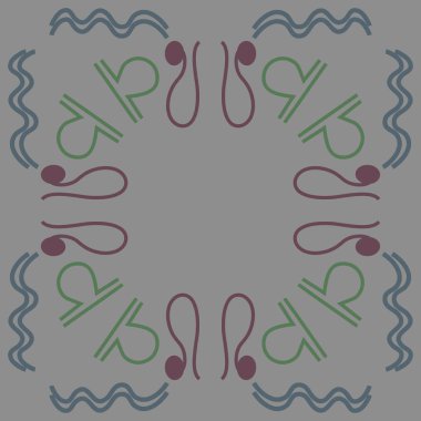 soyut dekoratif dairesel arka plan, kopyalama alanı 