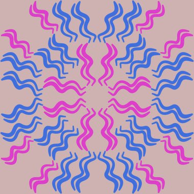 Kesintisiz soyut desen, vektör arka plan