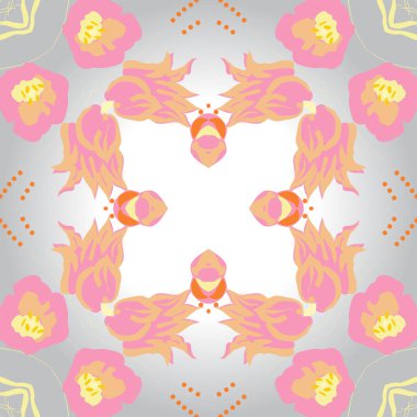 Soyut basit fraktalların kusursuz deseni