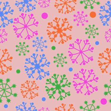 sanatsal soyut dikişsiz desen, vektör illüstrasyon