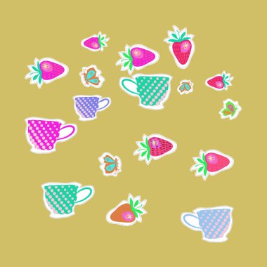 Soyut basit arkaplanın kusursuz deseni