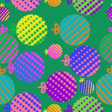 Basit Noel arka plan Dikişsiz desen 