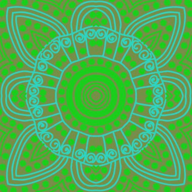 dairesel soyut şekiller deseni, vektör arka plan 