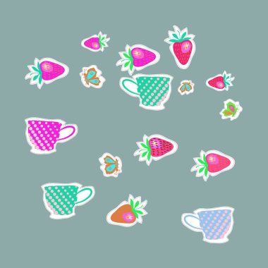 Soyut basit arkaplanın kusursuz deseni