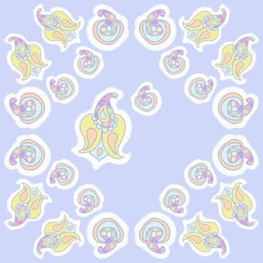 Soyut basit fraktalların kusursuz deseni