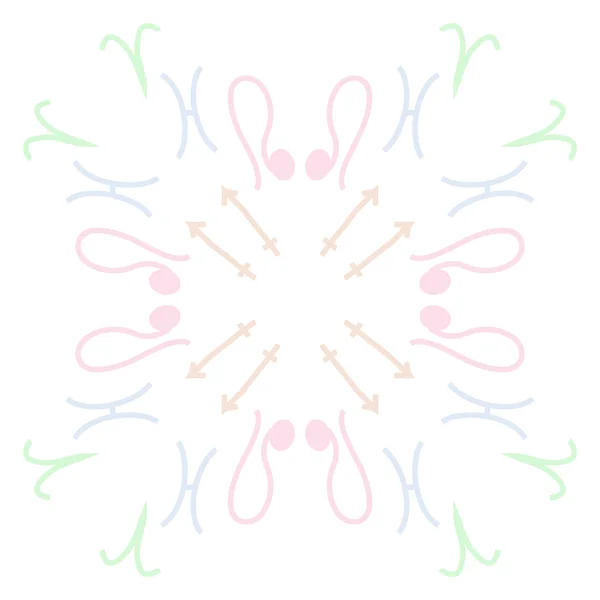 Patrón Abstracto Con Diferentes Signos Del Zodíaco — Archivo Imágenes Vectoriales