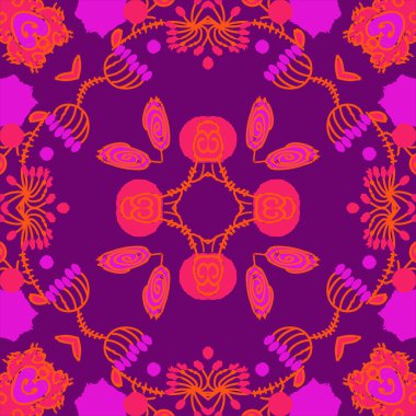 soyut renkli dairesel arka plan, kopyalama alanı  