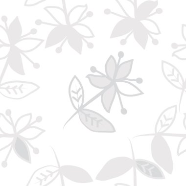 Soyut dikişsiz çiçek deseni, vektör 