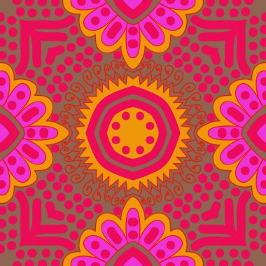 Soyut basit fraktalların kusursuz deseni