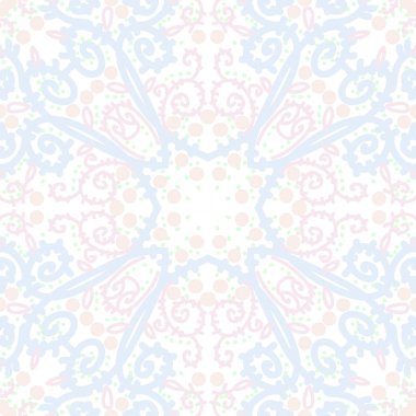 süslü desenli dikişsiz vektör arka planı