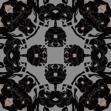 Soyut basit fraktalların kusursuz deseni