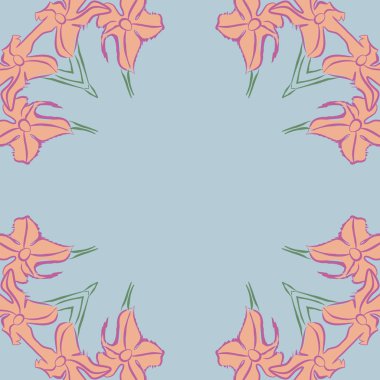 Soyut basit fraktalların kusursuz deseni