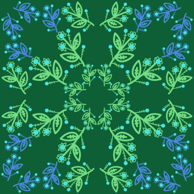 sanatsal soyut dikişsiz desen, vektör illüstrasyon